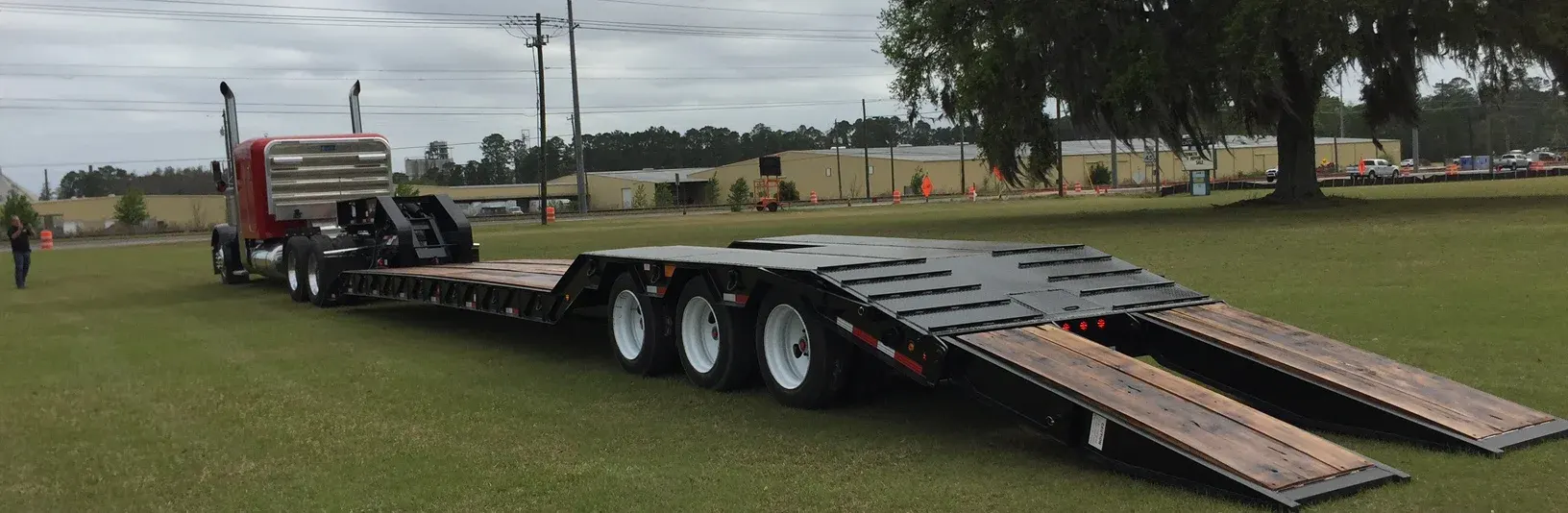 Black Wallace detachable trailer